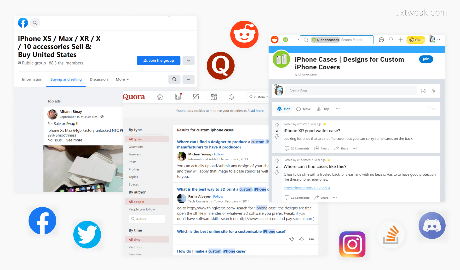Get UX research participants for free with social media