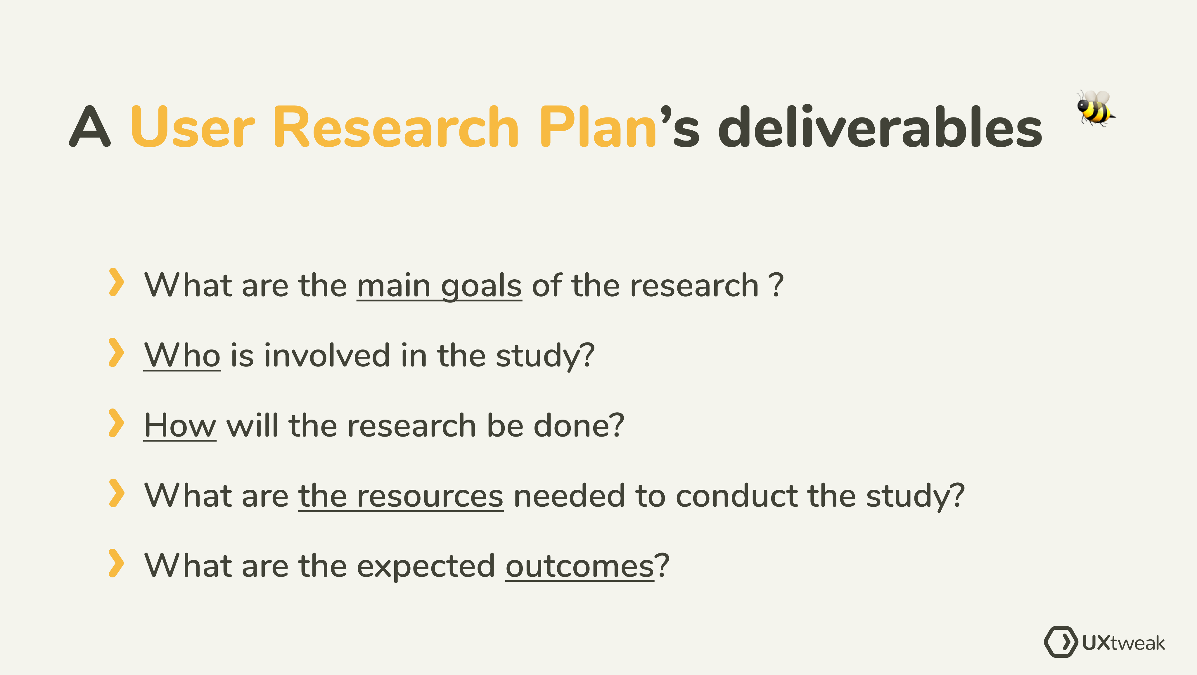 user research plan