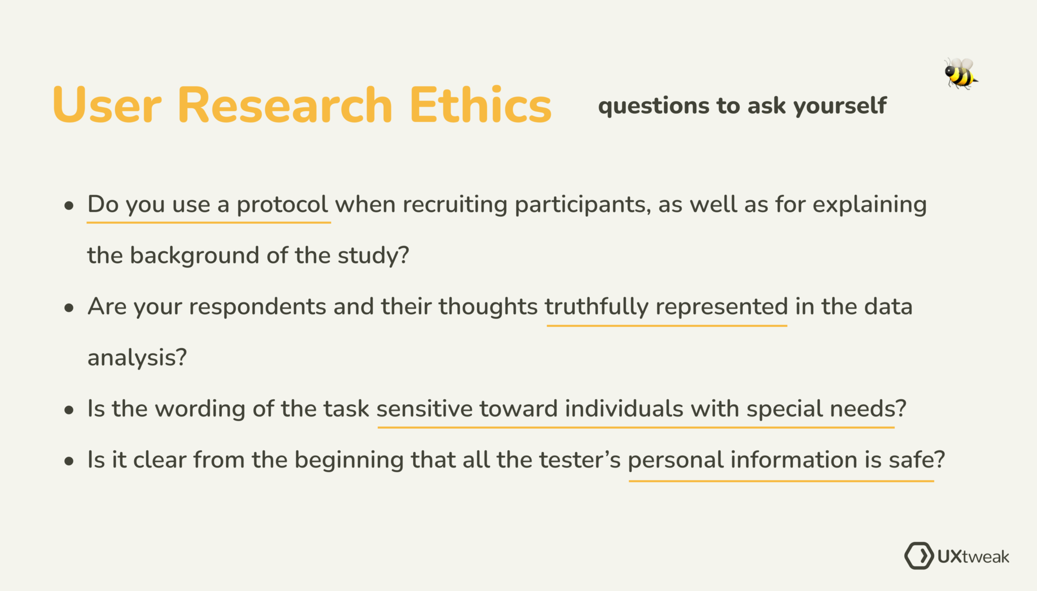 user research ethics