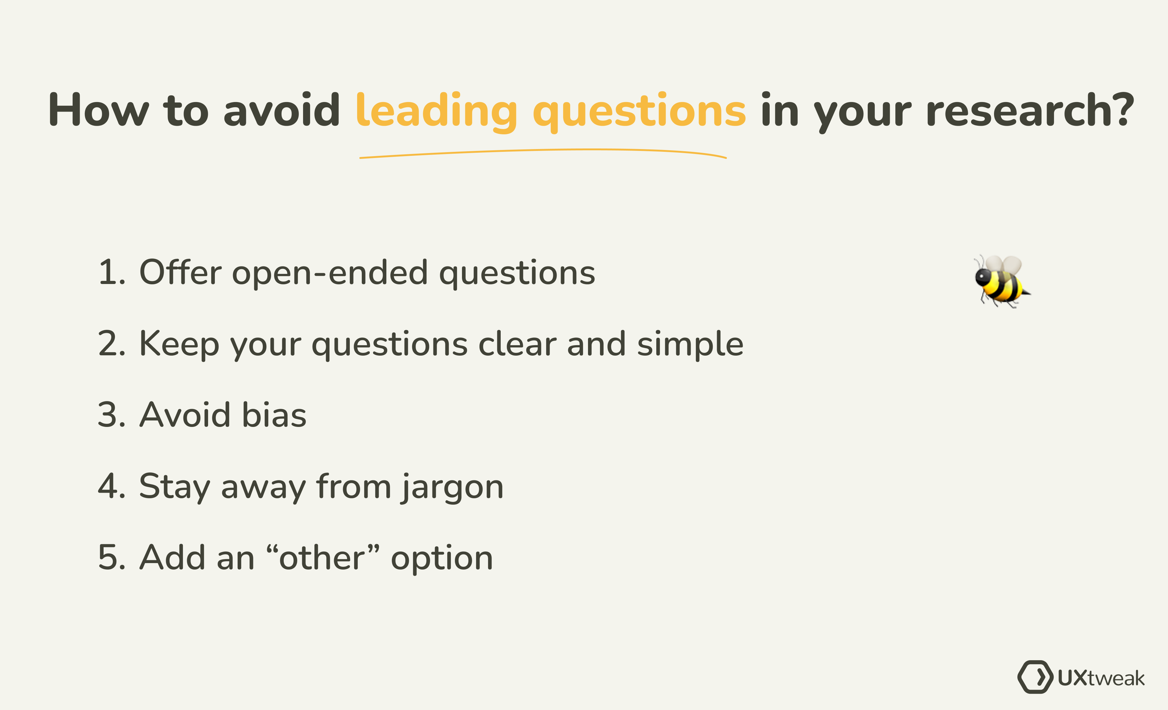 leading questions in ux research