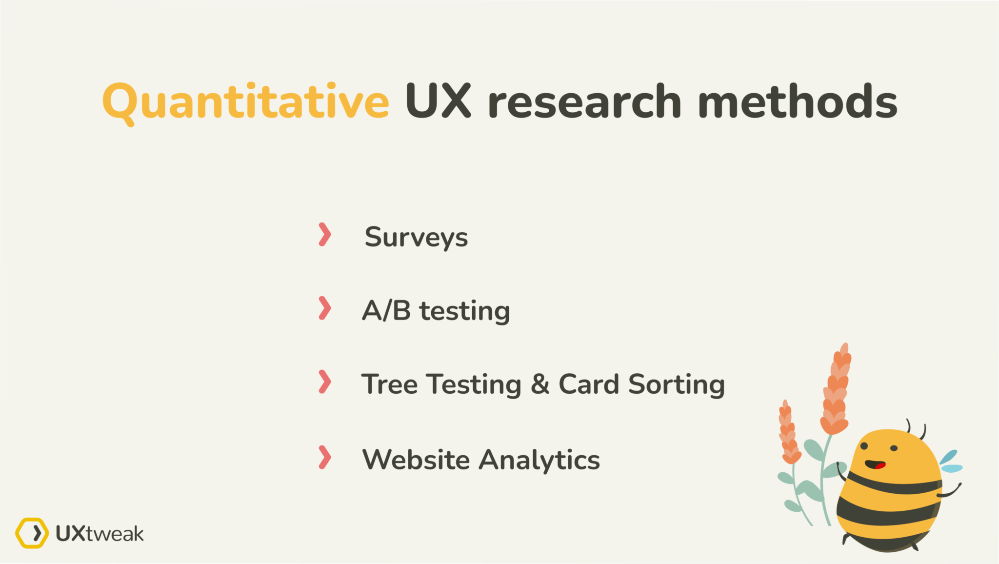 qualitative and quantitative ux research methods