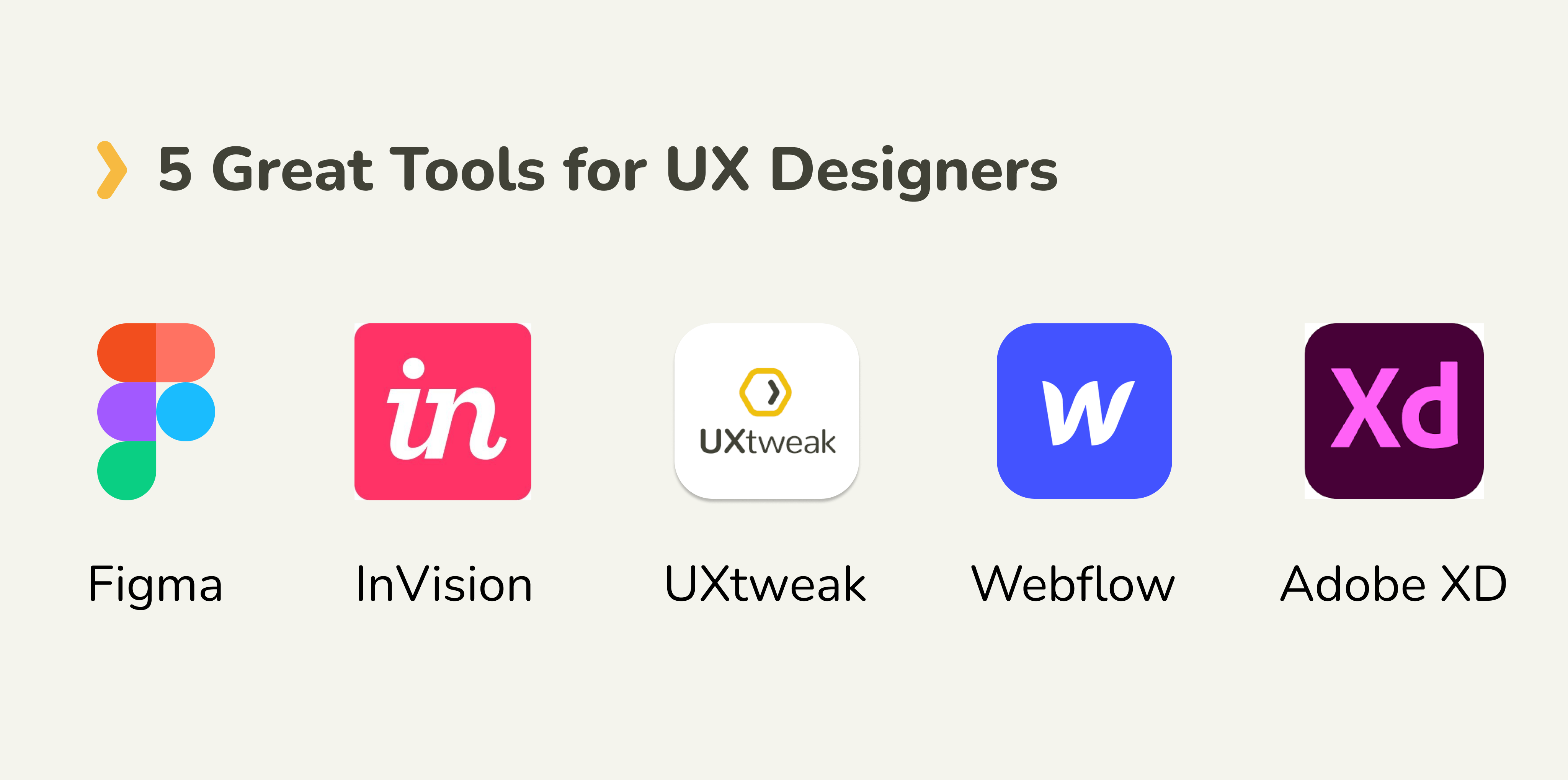 best tools for ux designers
