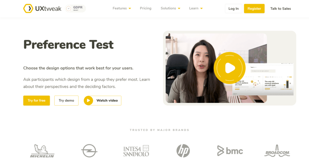 Preference Testing in UX + Examples & Questions | UXtweak