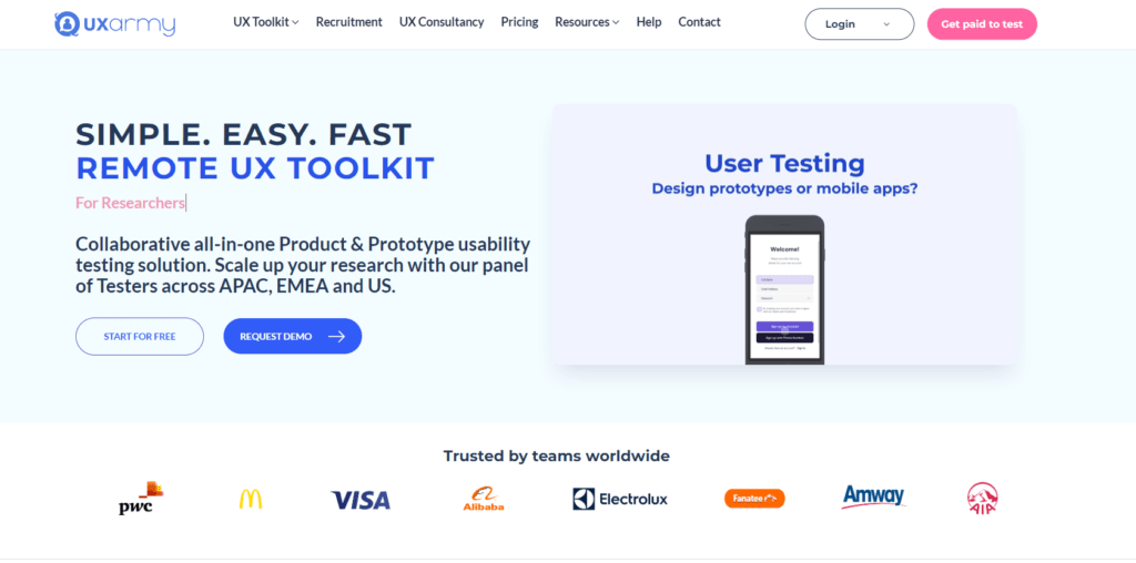 14 Best Userlytics Alternatives & Competitors in 2026 | UXtweak