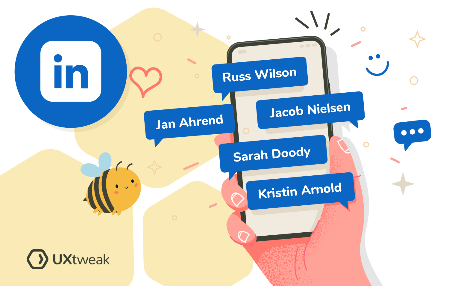 Top UX influencers from LinkedIn