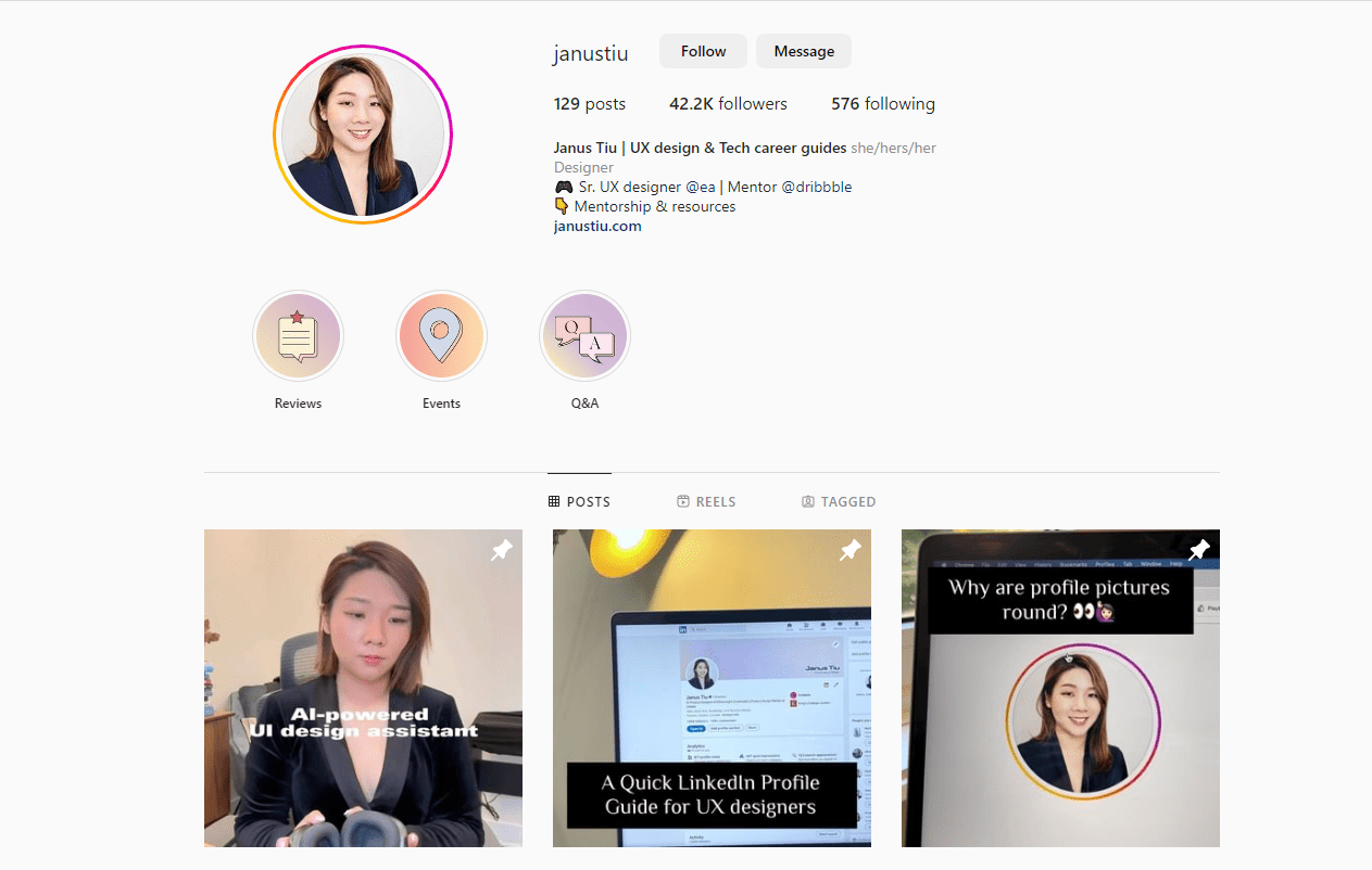 janus tiu, women in ux