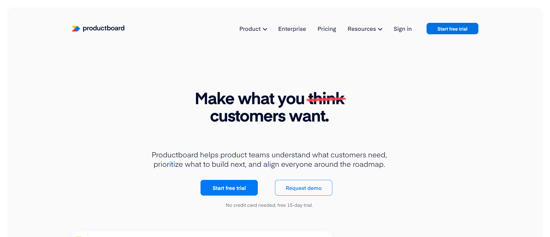 product feedback tools, Productboard