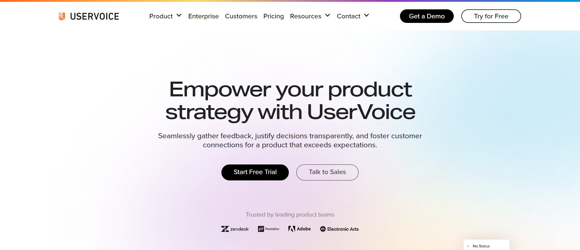 product feedback tools, UserVoice