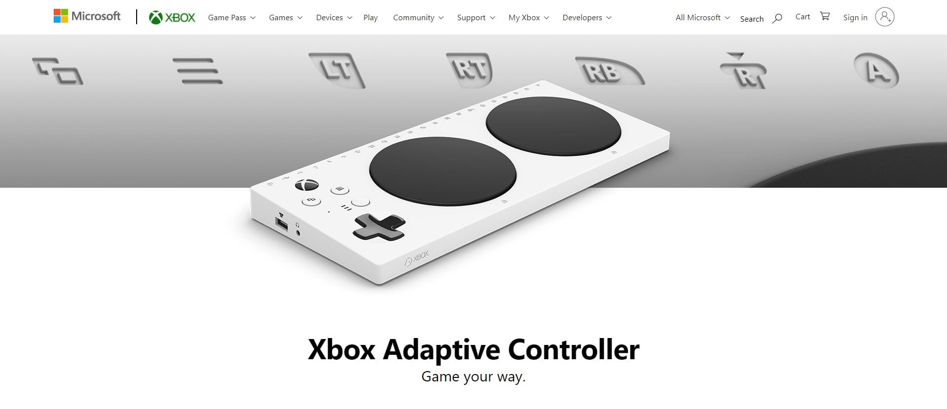 empathic design examples, xbox adaptive controller