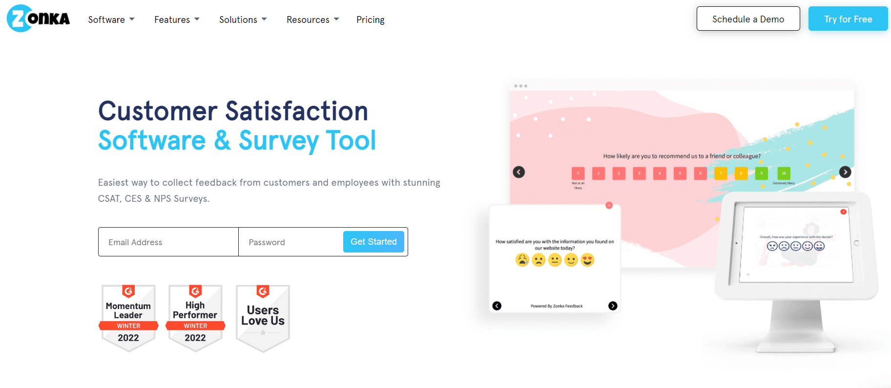 website feedback tools, zonka feedback