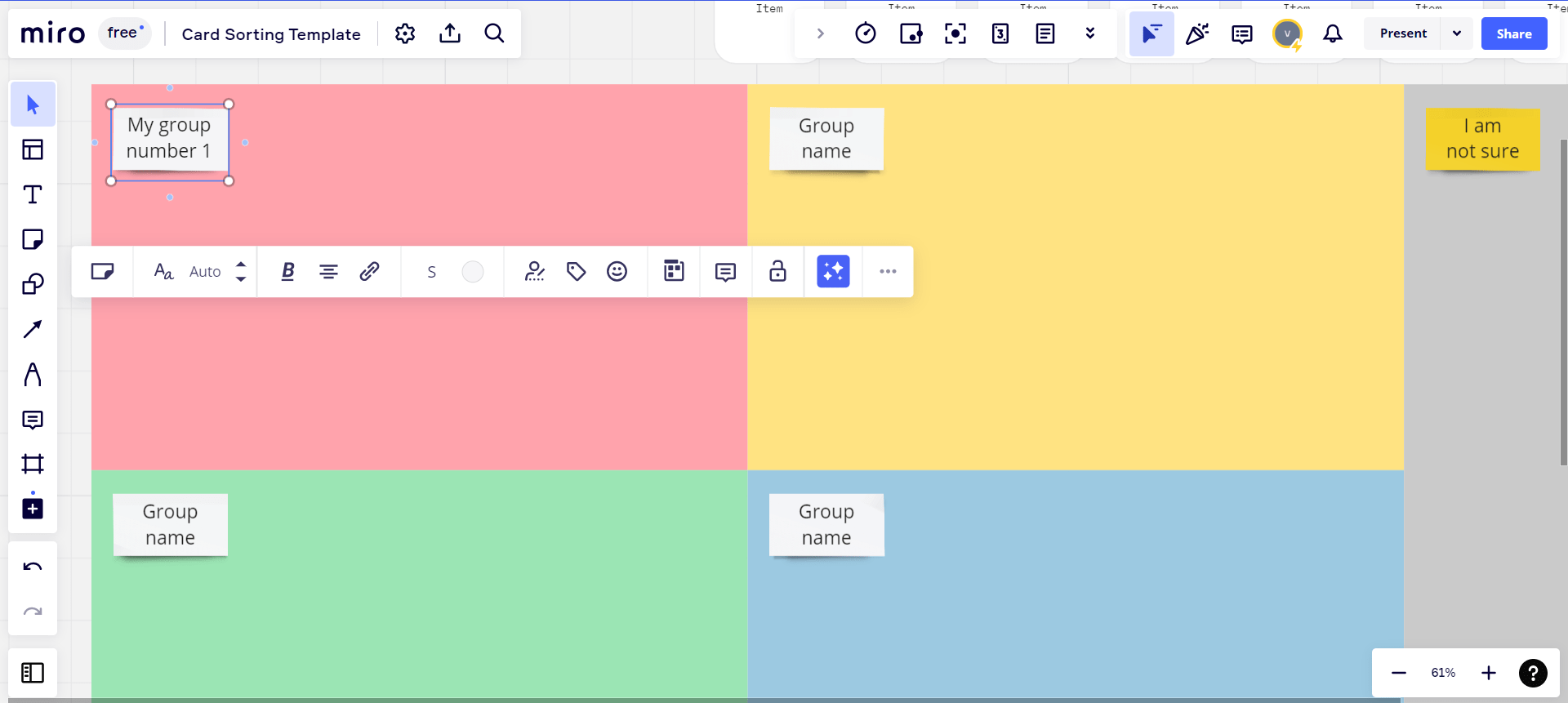 miro card sorting alternative