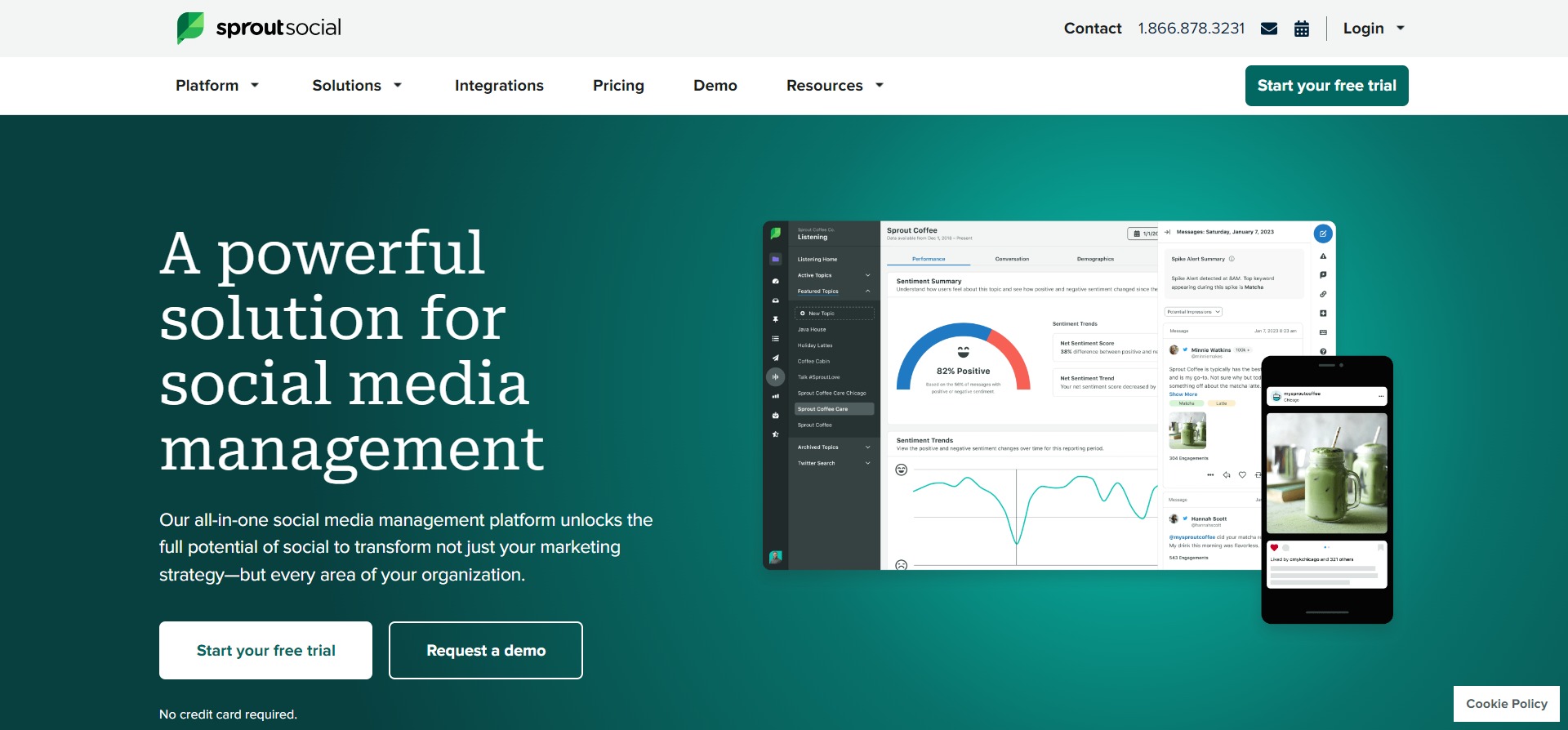 Customer insights platforms sprout social