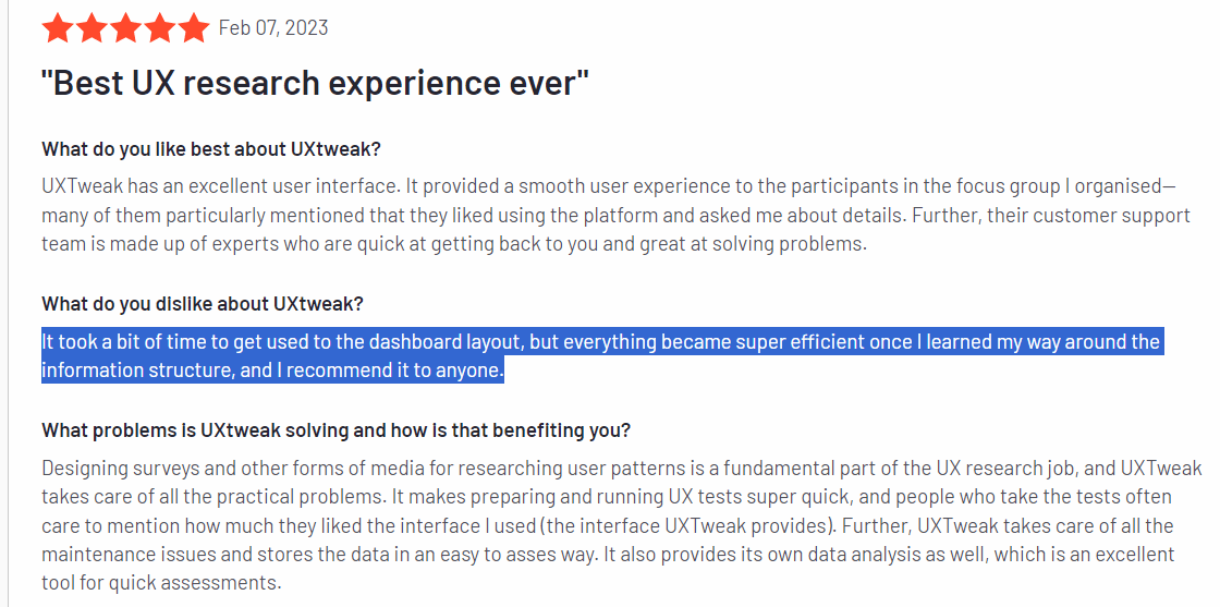 Maze vs UXtweak: UXtweak review