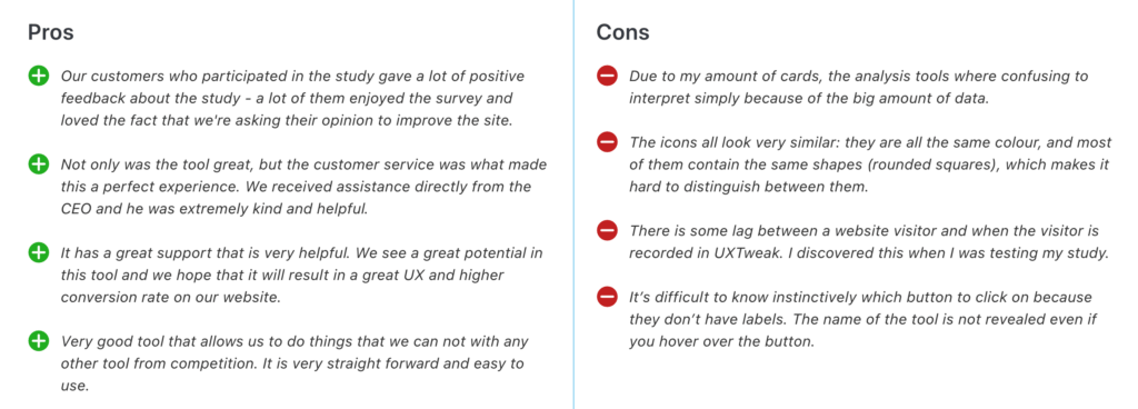 UXtweak reviews on Capterra 