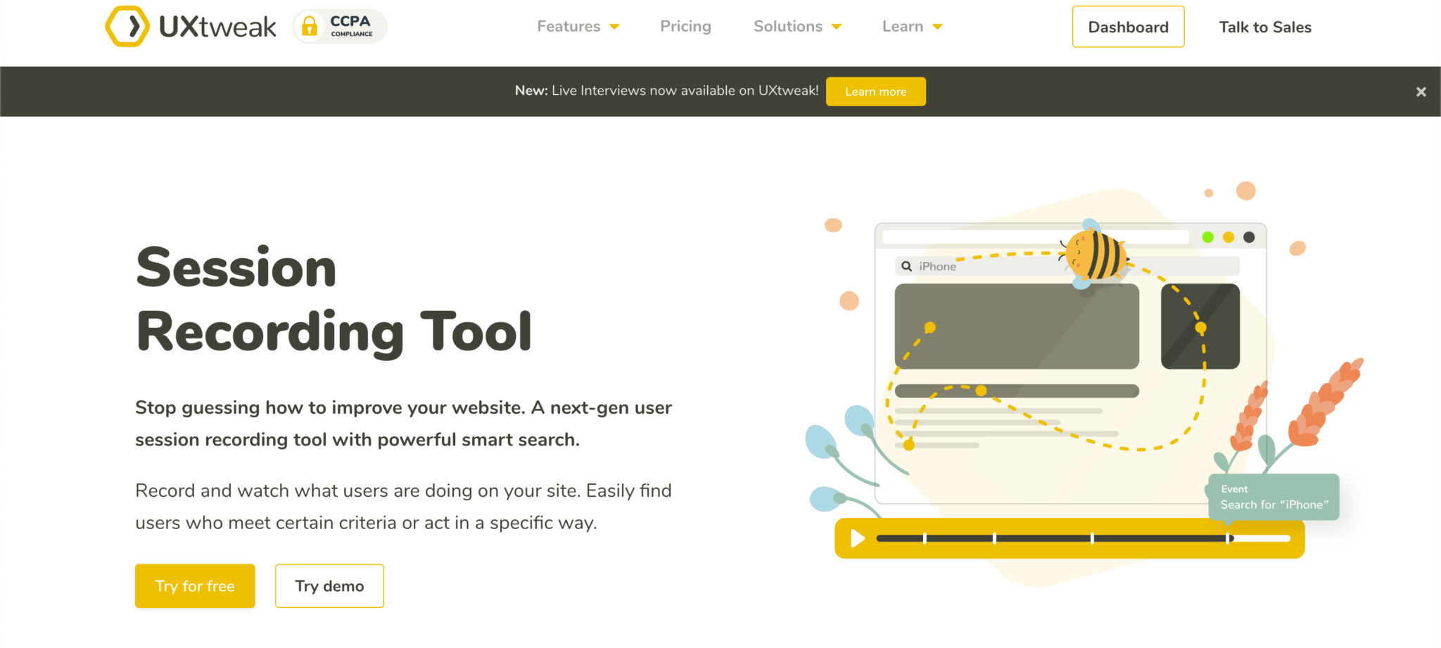 Behavioral research + methods, examples, tools | UXtweak