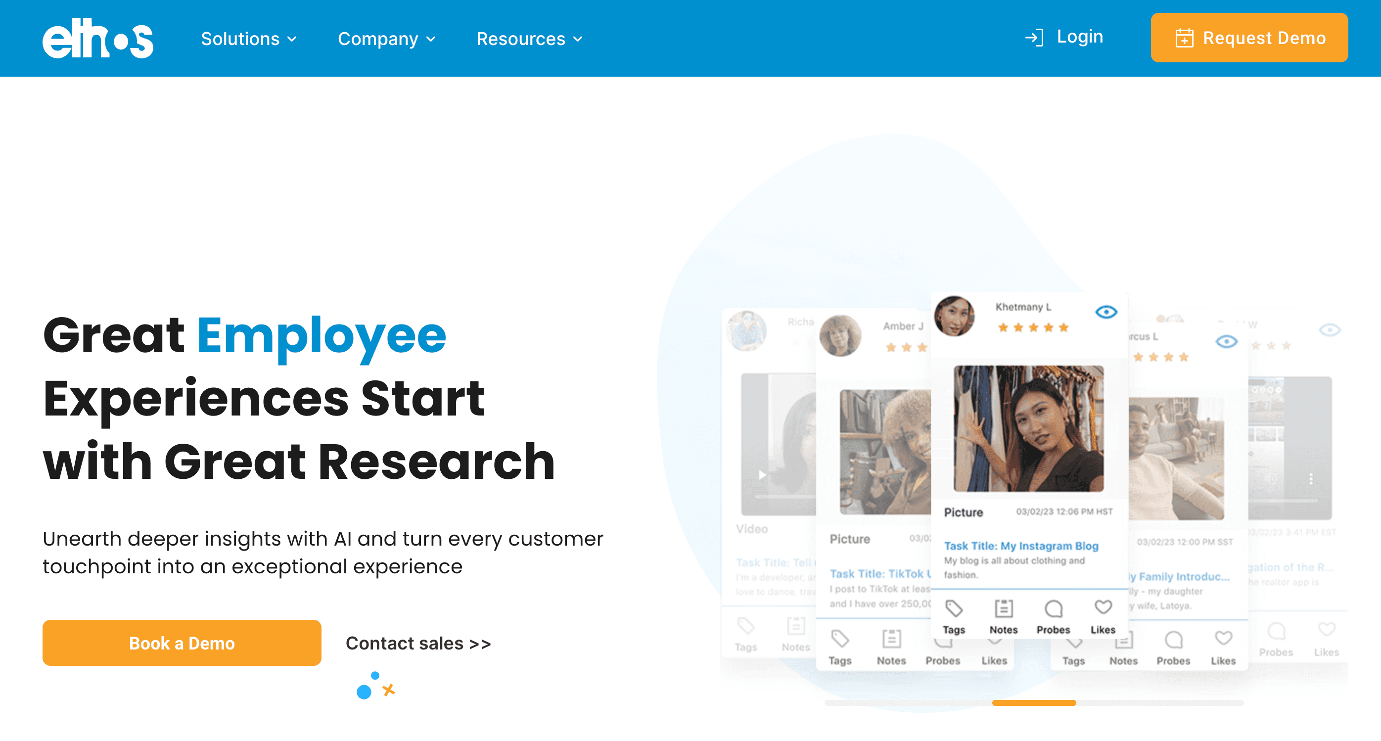 Online qualitative research tools