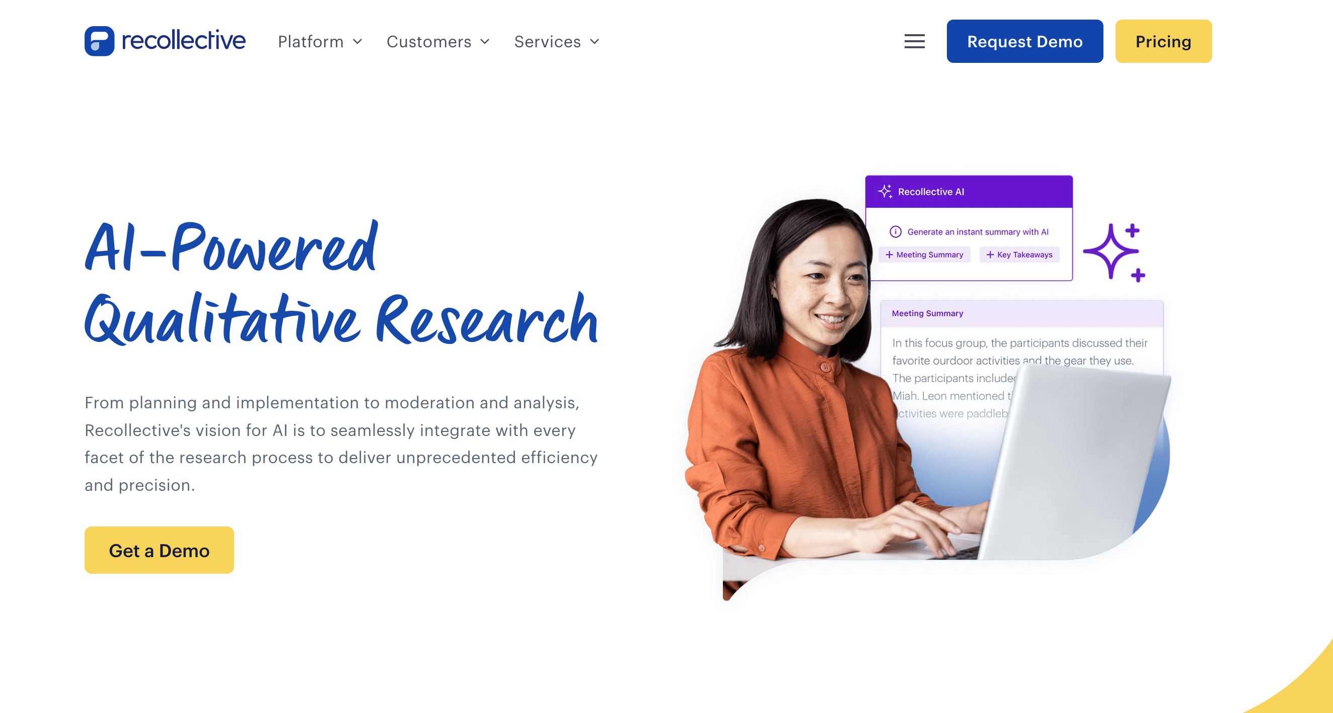 Online qualitative research tools