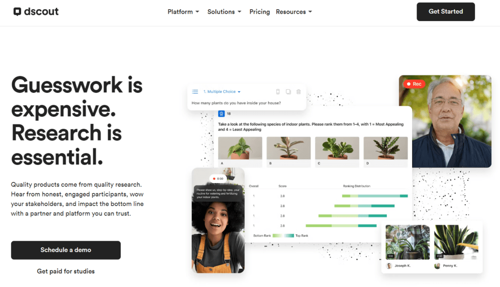 Moderated research with dscout | UXtweak
