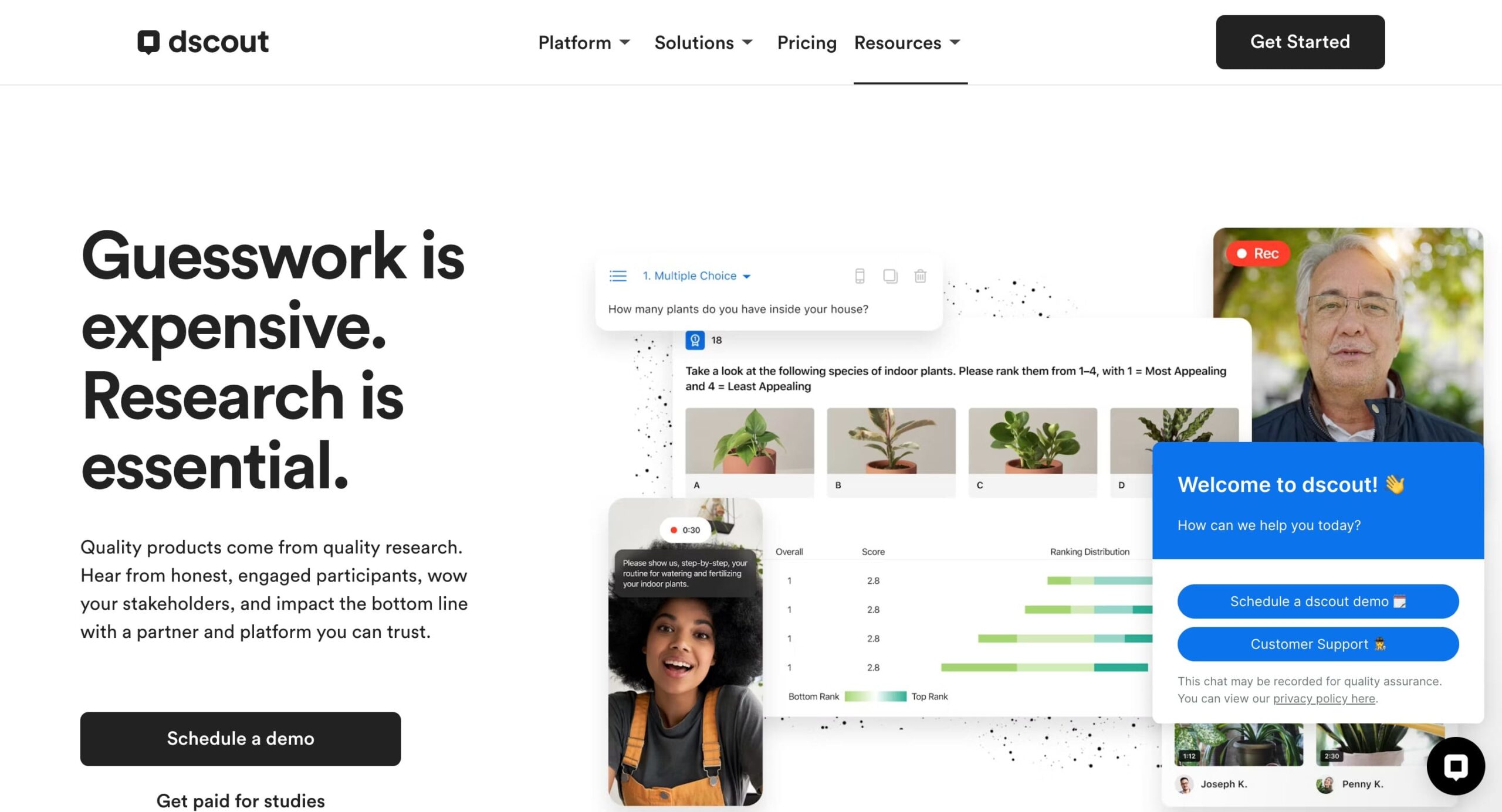 Online qualitative research tools