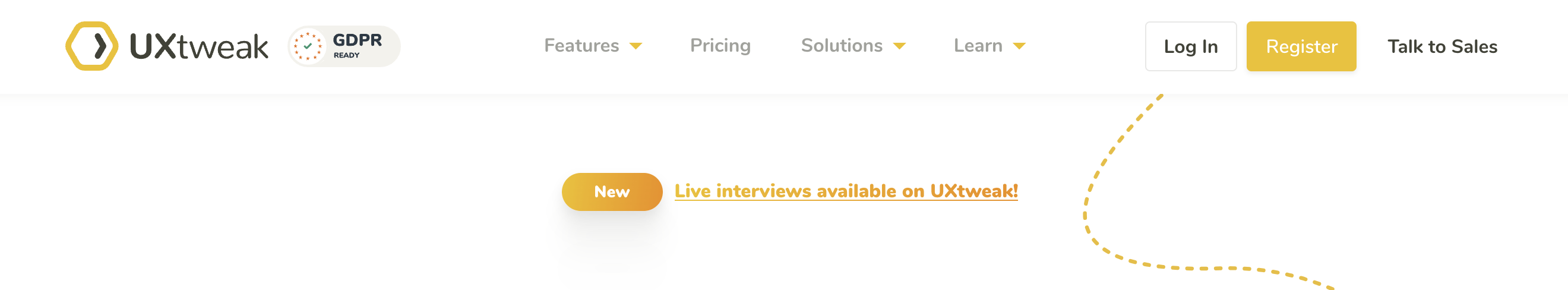 An example of a common navigation menu structure - UXtweak