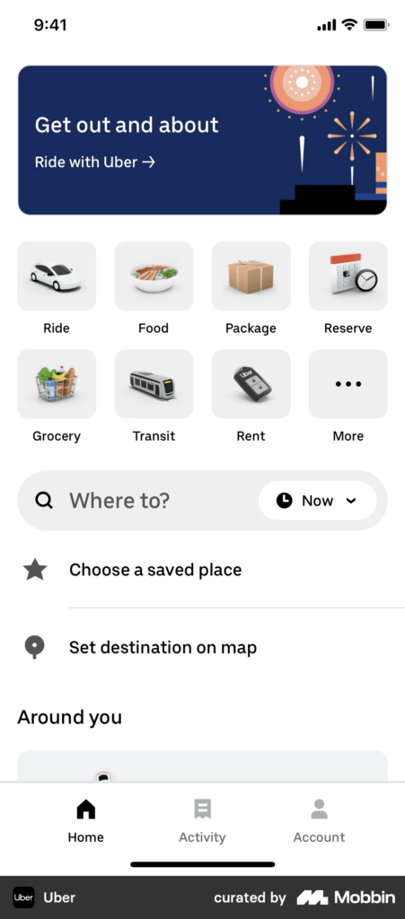 How Uber uses standardized navigation patterns