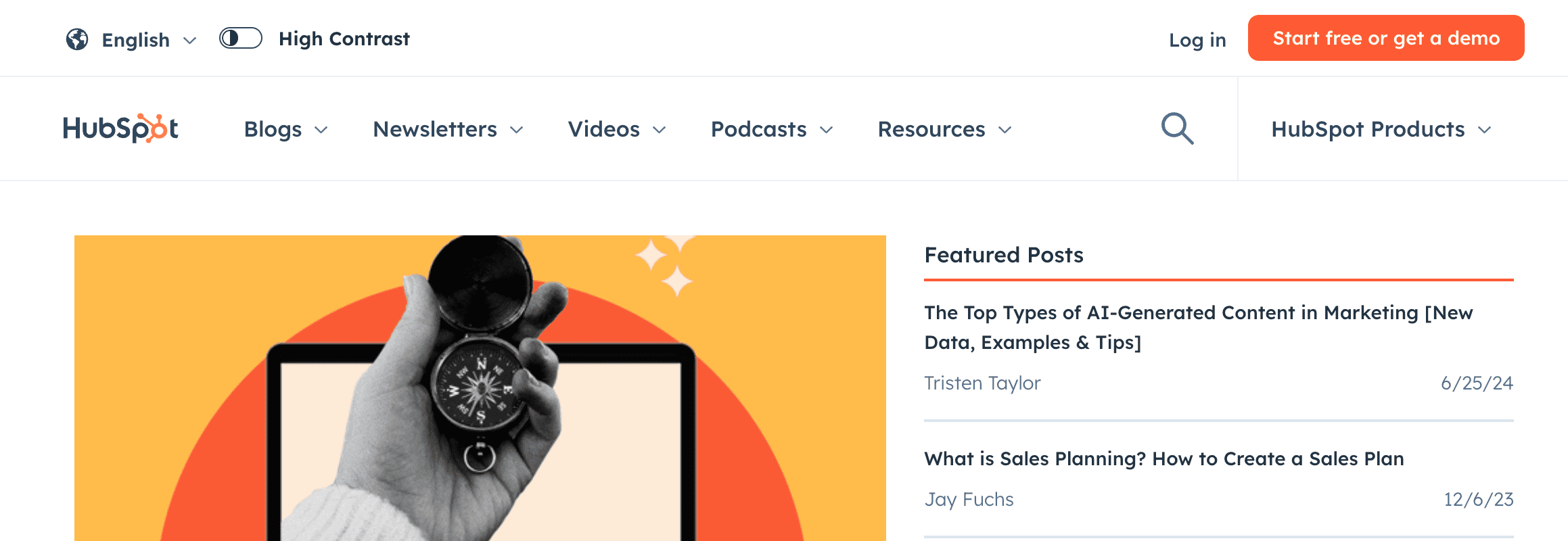 example of a search button placed according to jacob's law