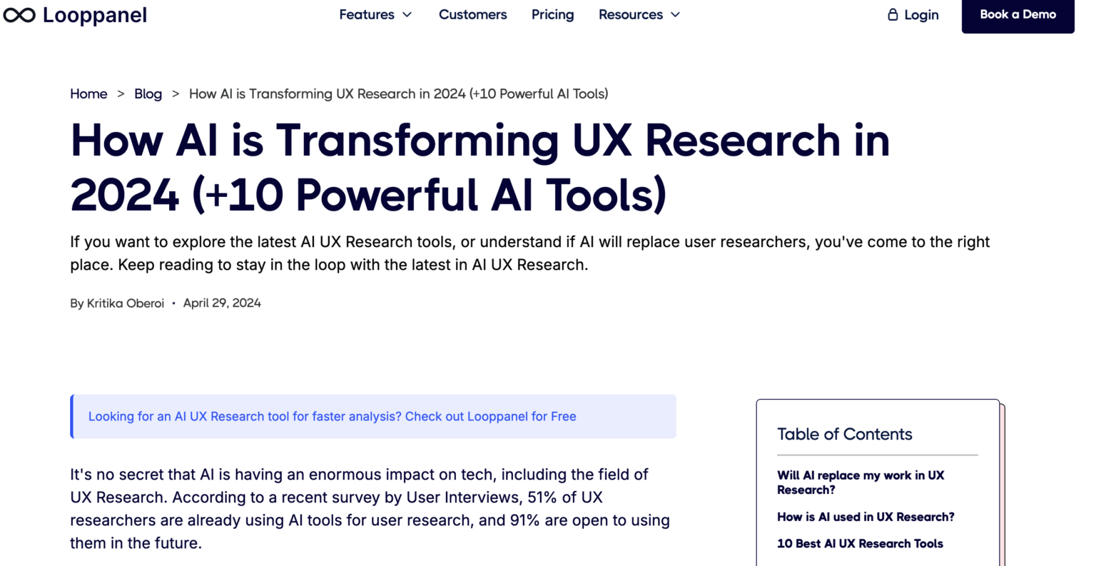 25 Best AI Tools for UX Research (Reviewed for 2026) | UXtweak