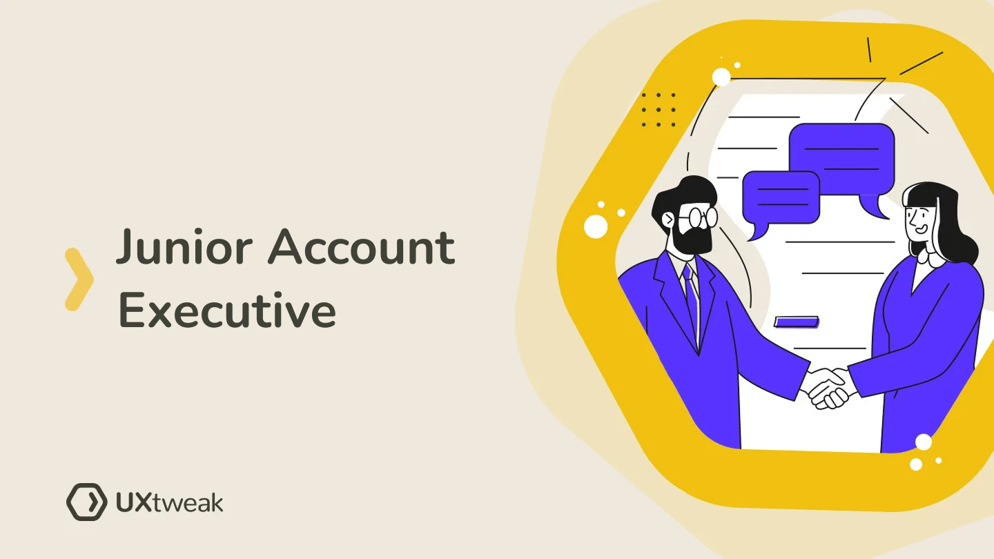 Join UXtweak as a Junior Account Executive!